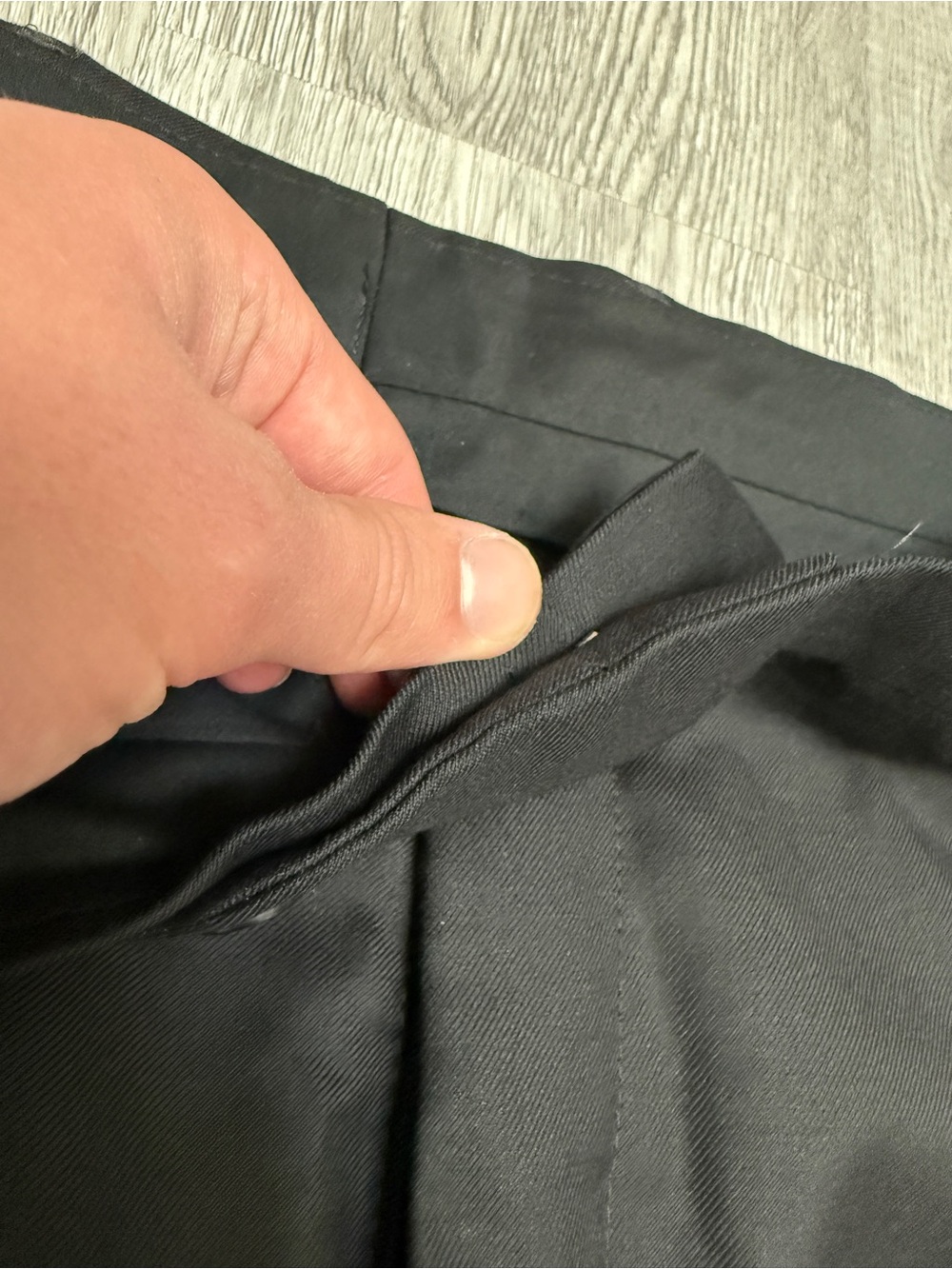 Jos. A. Bank Traveler Collection Black Tailored Fit Suit Pants 100% Wool 38x30 - Picture 2 of 10